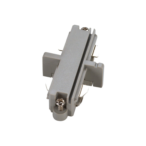 SLV LONG CONNECTOR, for 1-phase high-voltage surface-mounted track, silver-grey, electrical