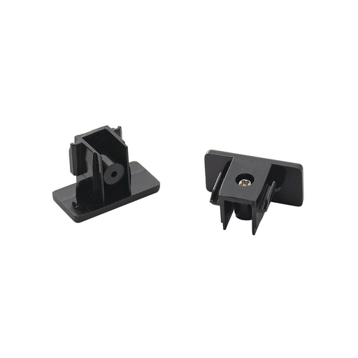 SLV END CAPS, for 1-phase high-voltage surface-mounted track, black, 2 pieces