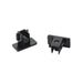 SLV END CAPS, for 1-phase high-voltage surface-mounted track, black, 2 pieces