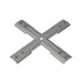 SLV STABILISER X-CONNECTOR, for 1-phase high-voltage surface-mounted track, matt nickel