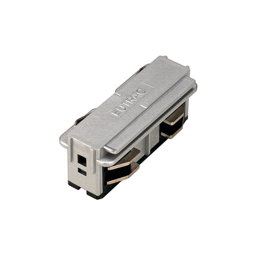 SLV LONG CONNECTOR, for EUTRAC 240V 3-phase surface-mounted track, electrical, silver-grey