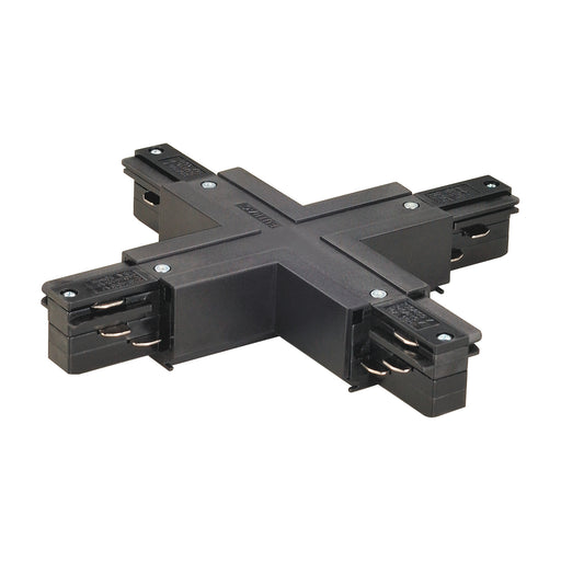 SLV EUTRAC X-connector, with feed-in capability, black