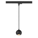 Back view product picture of SLV LIGHT EYE® 90, 3~ pendant light, GU10, pendant length 150cm, 1x max. 6W, matt black