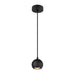 Back view product picture of SLV LIGHT EYE® 90, pendant light, GU10, pendant length 150cm, 1x max. 6W, matt black