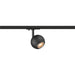 Back view product picture of SLV Aluminium LIGHT EYE® 90, 1~ spotlight, round, GU10, 1x max. 6W, matt black