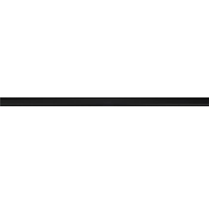 Black wood trim molding.