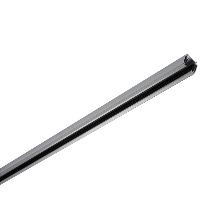 SLV Aluminium S-TRACK 3-phase surface-mounted track, 240V track, silver-grey, 1 m