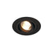 SLV Aluminium PIREQ GU10 ROUND downlight, matt black, max. 50W, incl. clip springs