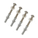 SLV SCREW SET, stainless steel, M5, incl. plugs and washers.