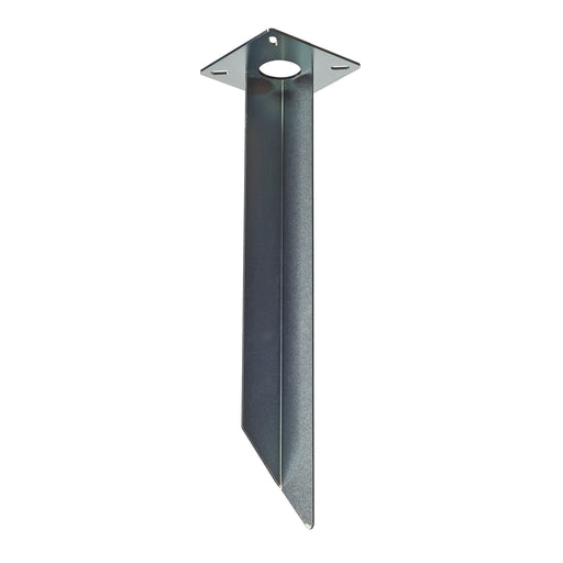 SLV EARTH SPIKE, for GRAFIT, RUSTY SLOT, LOGS floor stand, galvanised steel, length 48cm