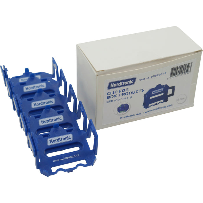 SLV 3009310 DIN-CLIP Set, 5 pieces, blue (MD23)