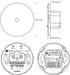 SLV 3009389 CEILING-MOUNTED DIMMER, ZIGBEE 3.0, white (MD12)