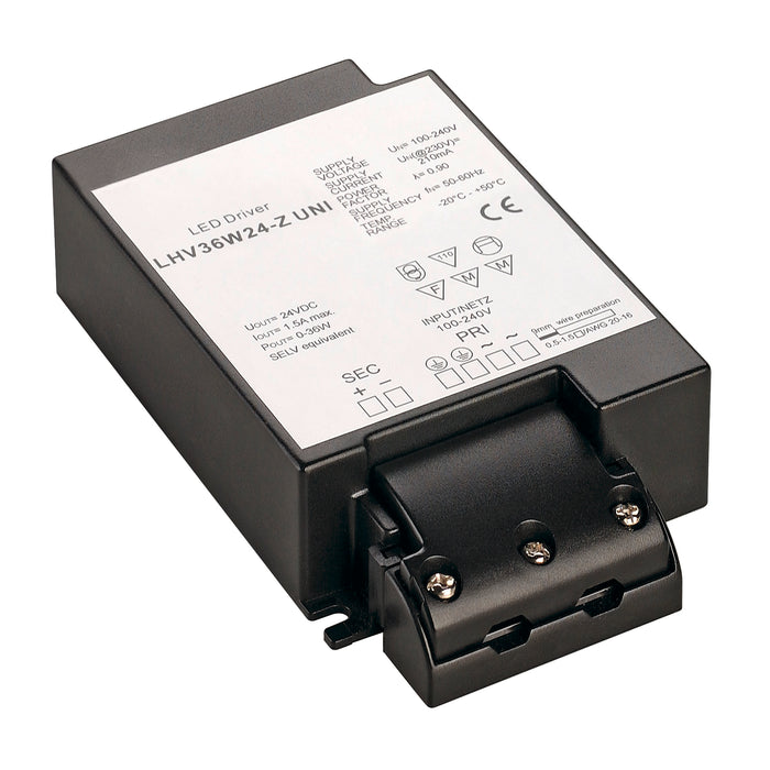 SLV LED POWER SUPPLY, 36W, 24V