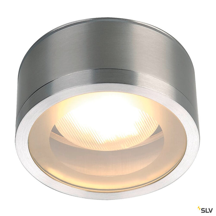 ROX CEILING OUT, TCR-TSE, outdoor ceiling light, brushed aluminium, max. 11W, IP44