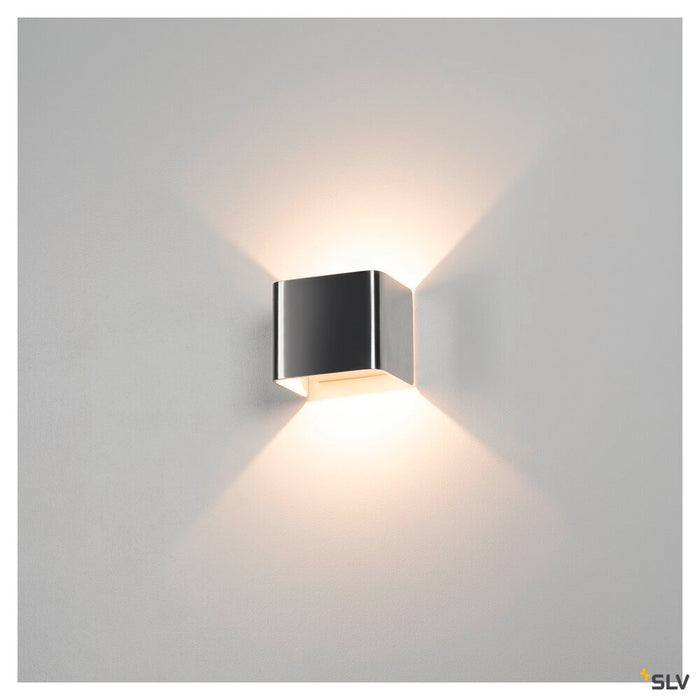 MANA, wall light, LED, 2000K-3000K Dim to Warm, white, W/H/D 9,6/8,5/8,8 cm