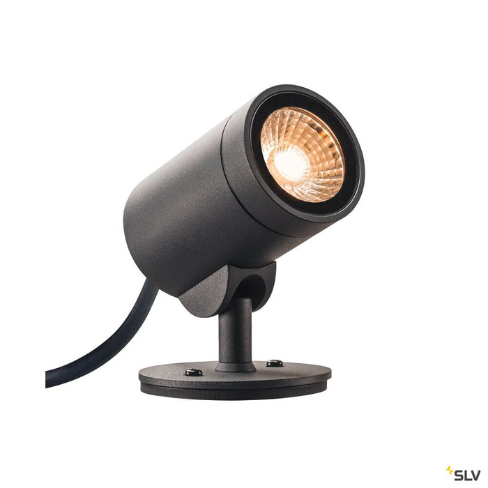HELIA, outdoor spot, LED, 3000K, 35°, anthracite, IP55