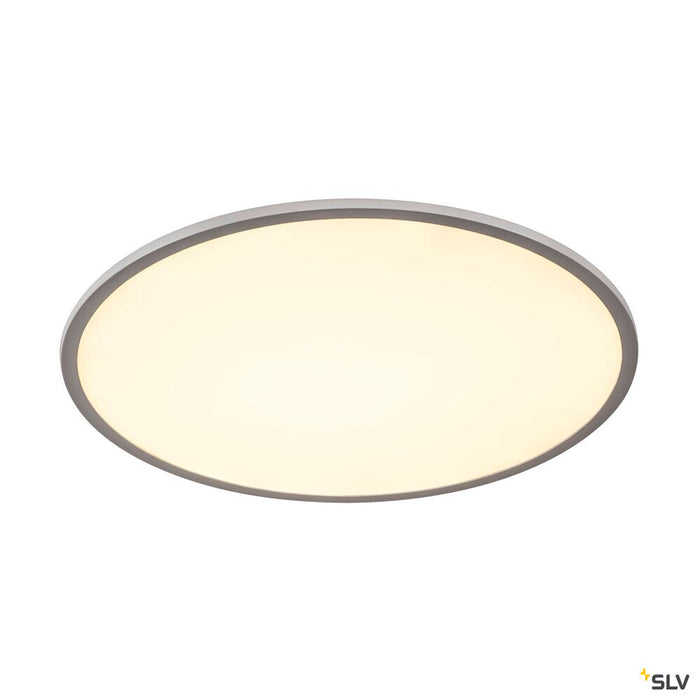 PANEL 60 round, LED Indoor surface-mounted ceiling light, silver-grey, 3000K