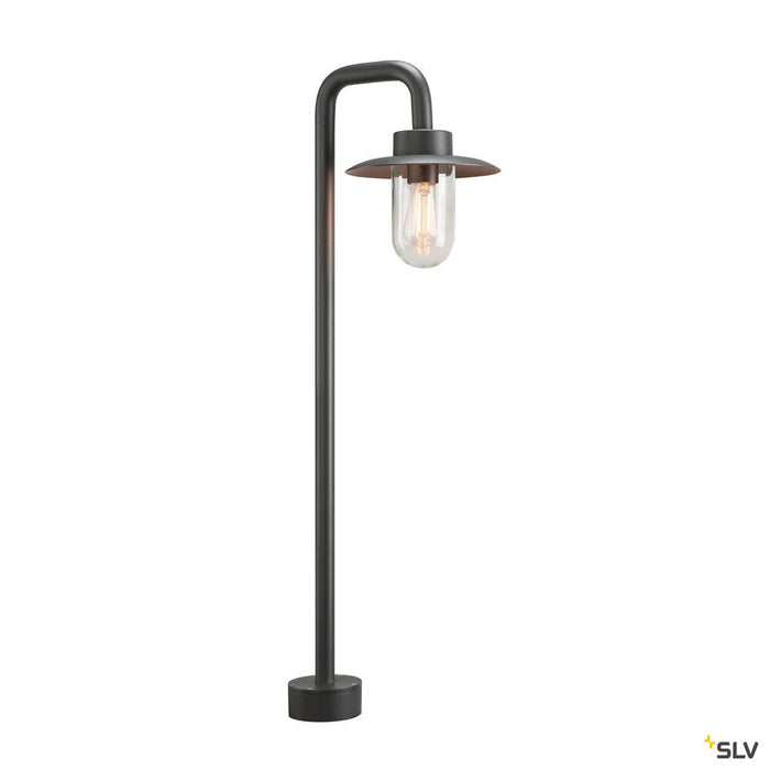 MOLAT POLE, Outdoor standing light, IP44, E27, anthracite, max. 60W