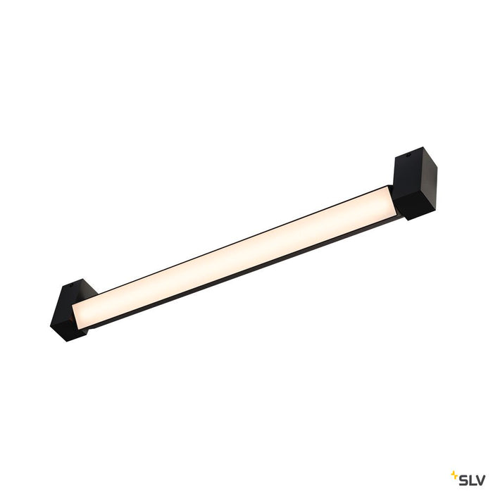LONG GRILL, wall and ceiling lights, LED, 3000K, black