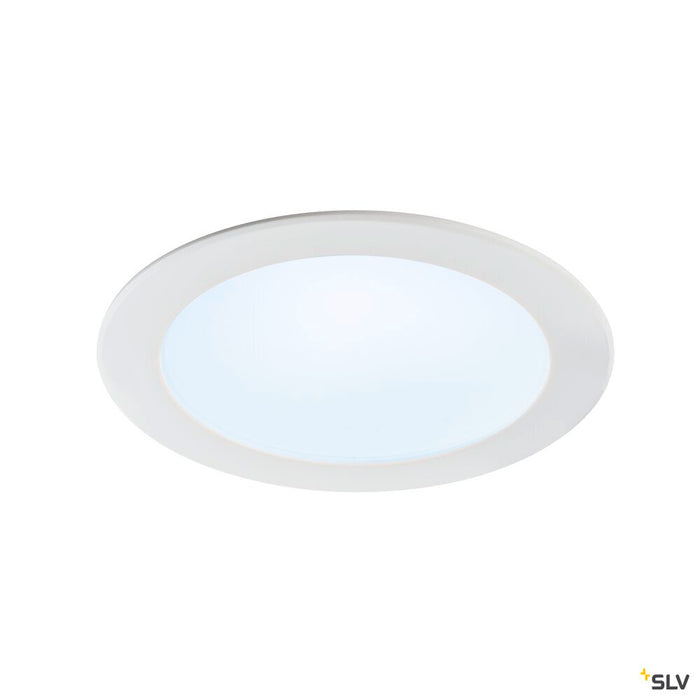 AKALO 83, DL, indoor recessed ceiling light, 3000K 4200K 5700K adjustable, white