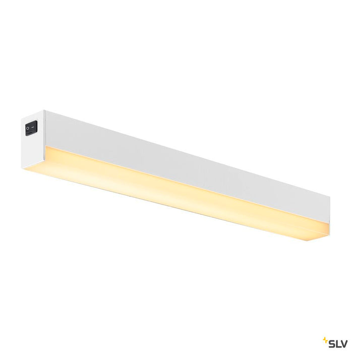 SIGHT LED, wall and ceiling light, with switch, 600mm, white