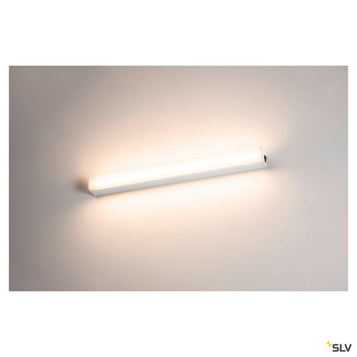 SIGHT LED, wall and ceiling light, with switch, 600mm, white