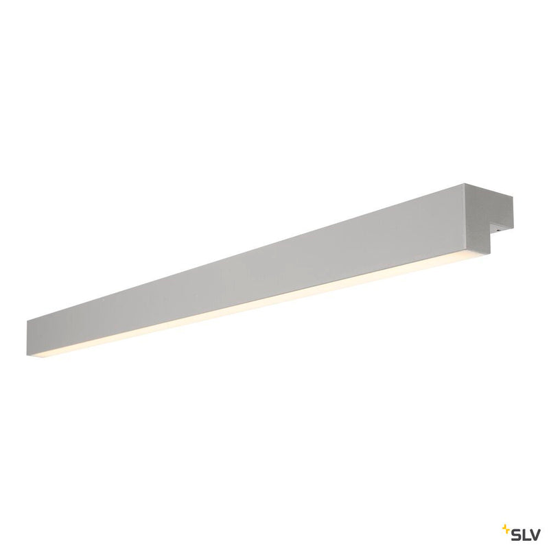 SLV 1001304 - L-LINE 120 LED, wall and ceiling light, IP44, 3000K, 3000lm, silver