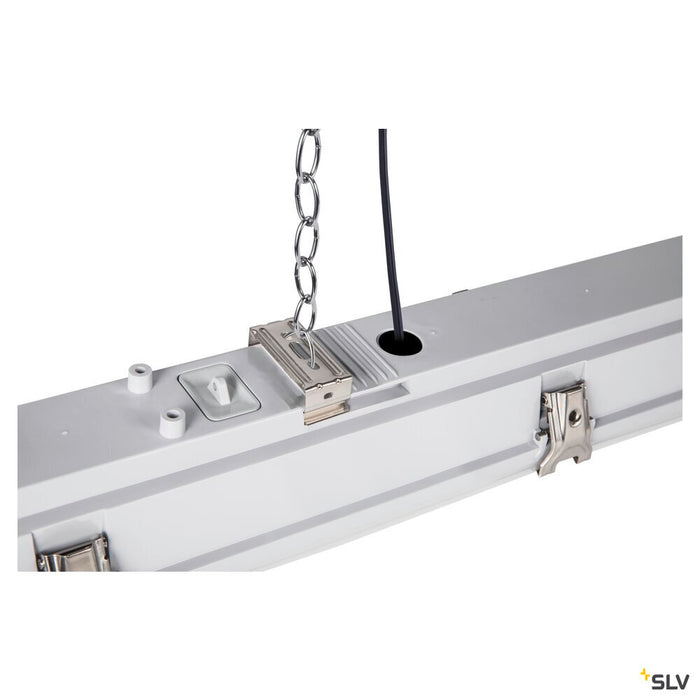 IMPERVA 120 CW, LED Outdoor wall and ceiling light, IP66, grey, 4000K