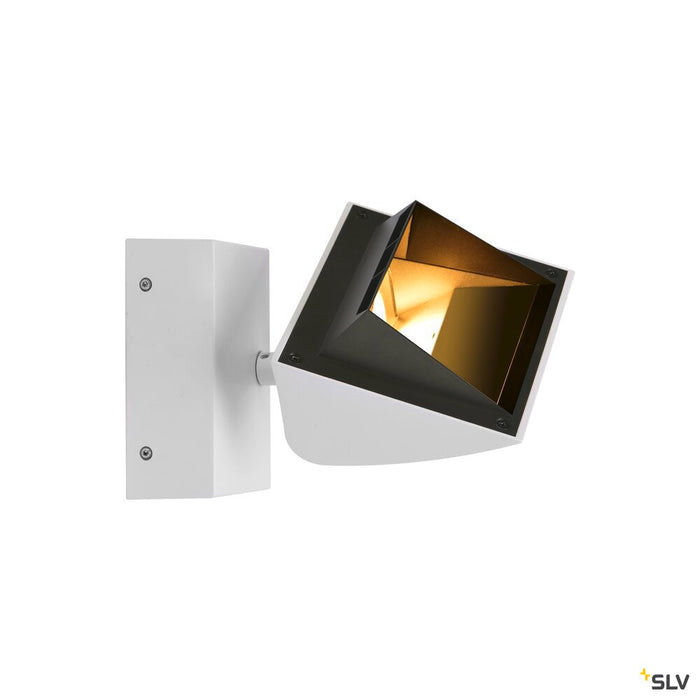 MERADO FLOOD WL, LED Indoor surface-mounted wall light, white, 3000K, 40°