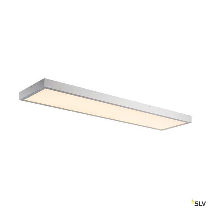 PANEL 1200x300mm LED Indoor surface-mounted ceiling light, 3000K, silver-grey