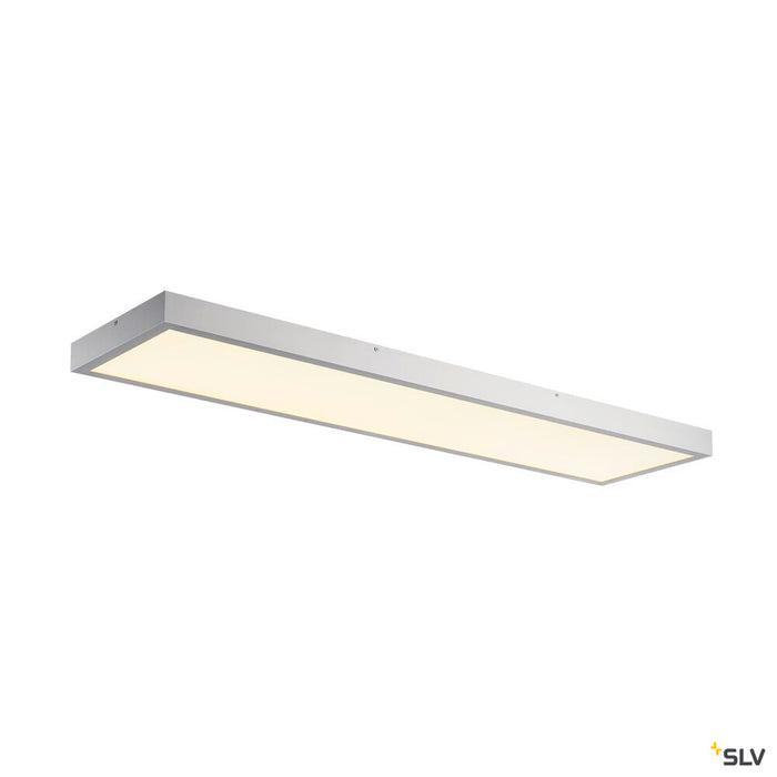 PANEL 1200x300mm LED Indoor surface-mounted ceiling light, 4000K, silver-grey