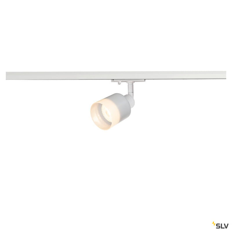 SLV 1001869 - PURI TRACK SPOT, QPAR51 glass, white 50W, incl. 1-circuit adapter