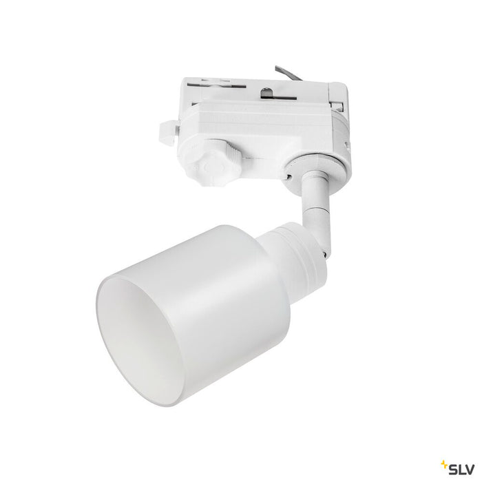 PURI TRACK QPAR51 glass, white 50W, incl. 3-circuit adapter