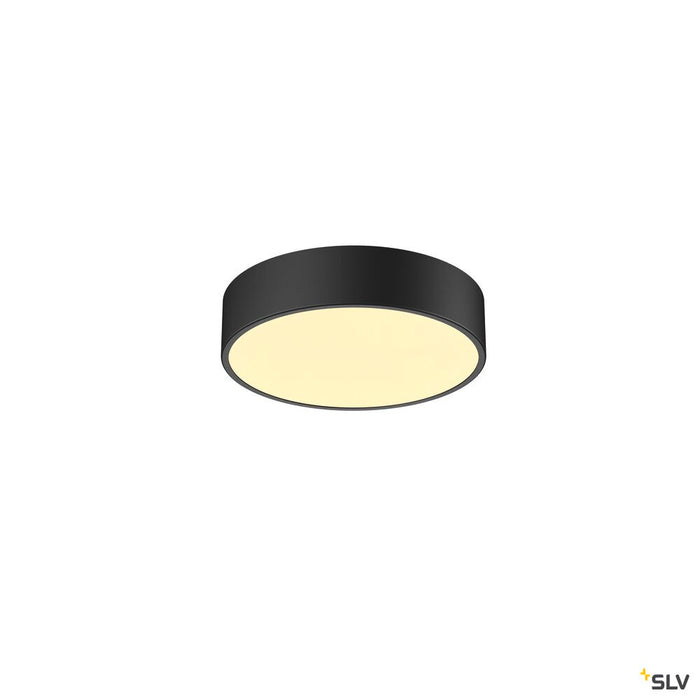 MEDO 30 CW AMBIENT, LED Outdoor surface-mounted wall and ceiling light, TRIAC, black, 3000/4000K