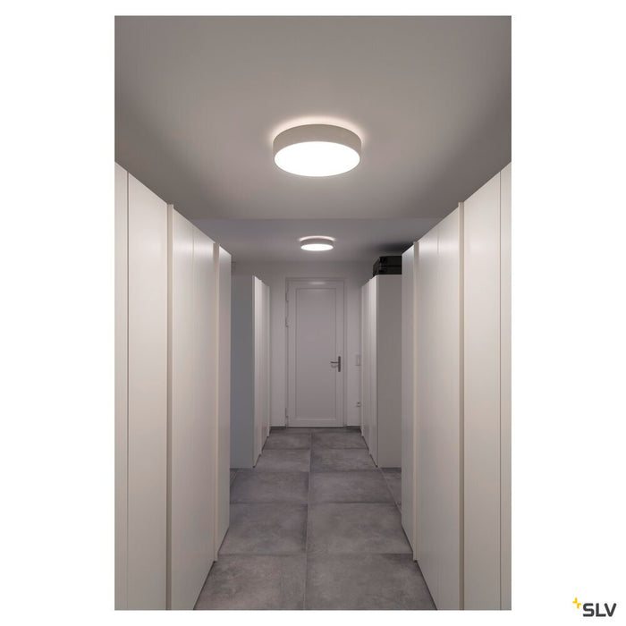 MEDO 40 CW AMBIENT, LED Outdoor surface-mounted wall and ceiling light, DALI, white, 3000/4000K