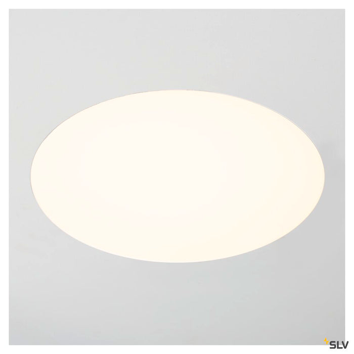 MEDO 30 EL, LED indoor recessed ceiling light, frameless version, white, 3000/4000K