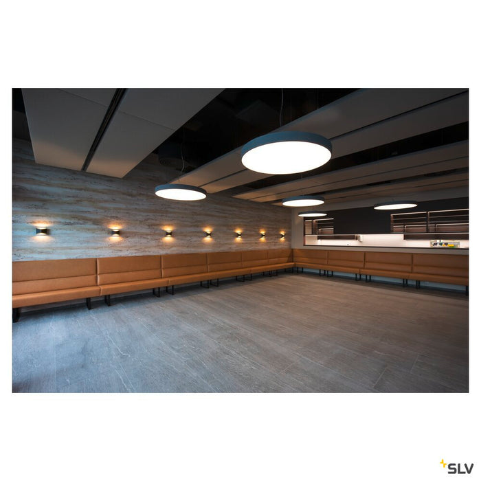 MEDO 90 CL AMBIENT, LED indoor surface-mounted ceiling light, DALI, black, 3000/4000K
