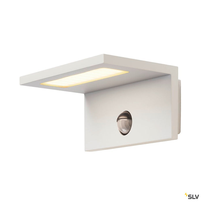 LED SENSOR WL, LED Outdoor surface-mounted wall light, IP44, white, 3000K