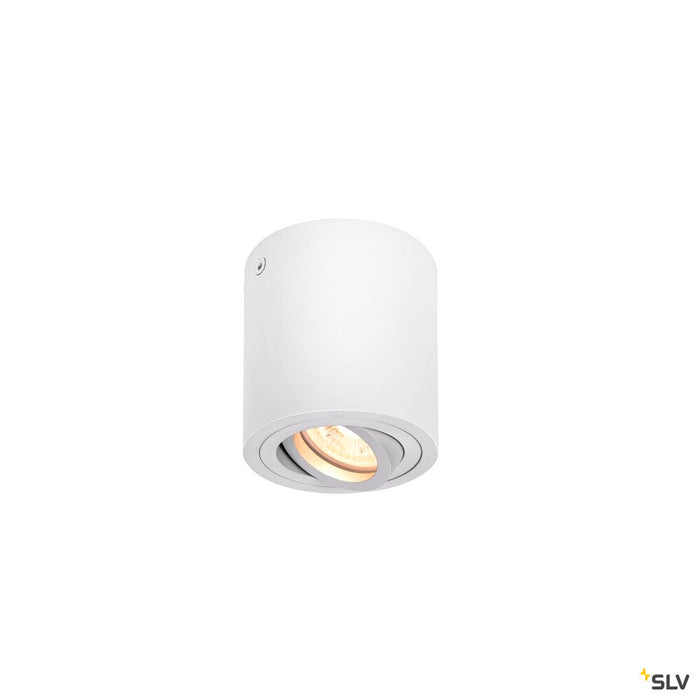 TRILEDO CL, indoor surface-mounted ceiling light, QPAR51, white, max 10W