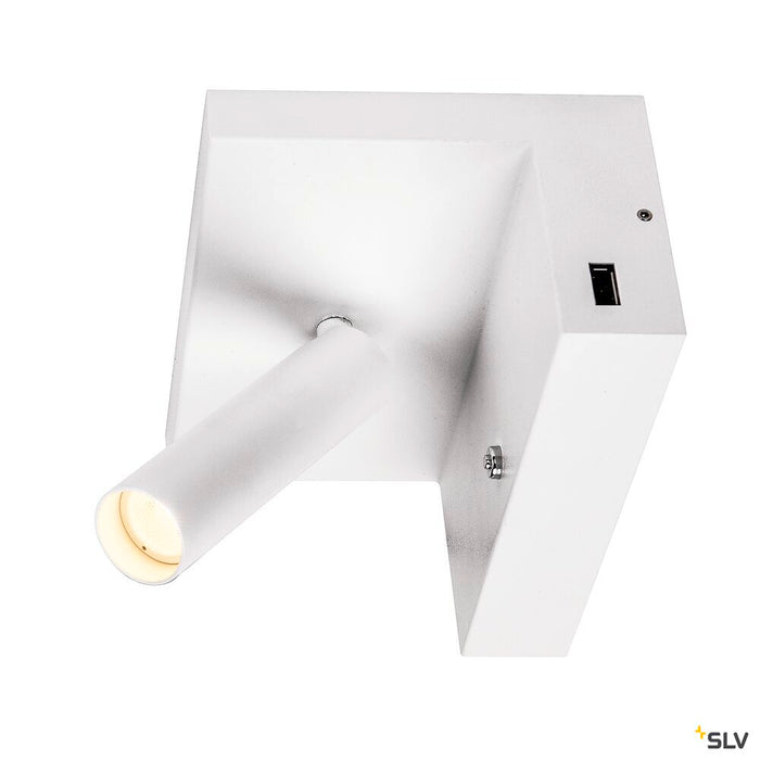 KARPO Bedside, LED Indoor surface-mounted wall light, white, 3000K