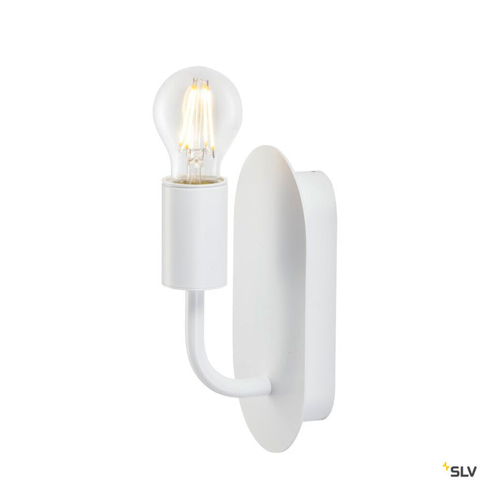 FITU WL, Indoor surface-mounted wall light, E27, white, max. 24W