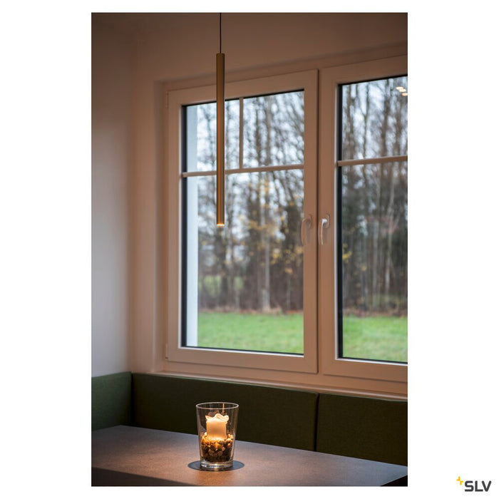 HELIA 30 PD, LED indoor pendant, soft gold, 3000K, recessed version