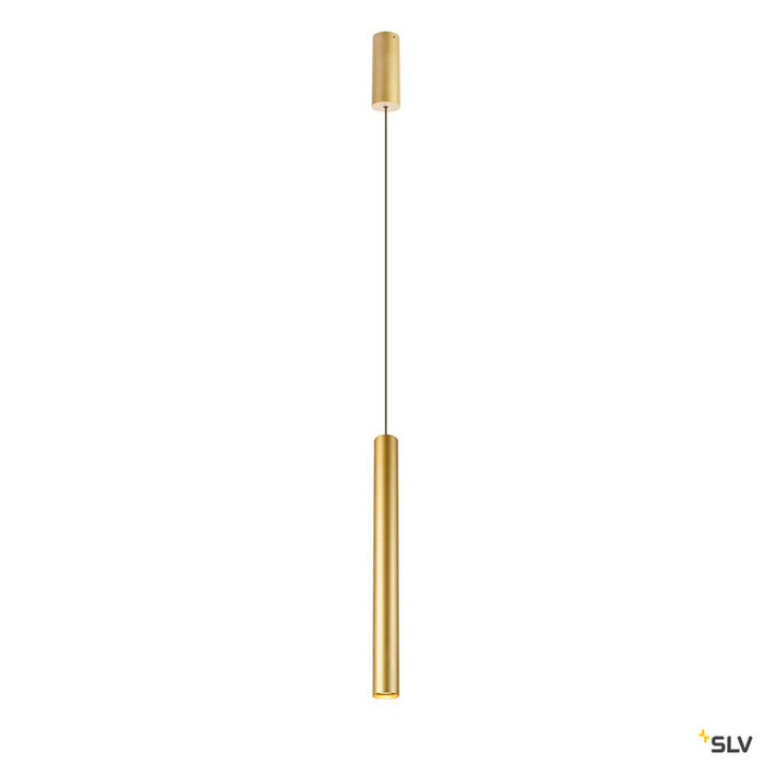 HELIA 40 PD, LED indoor pendant, soft gold, 3000K, surface-mounted version