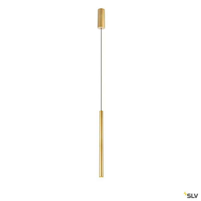 HELIA 30 PD, LED indoor pendant, soft gold, 3000K, surface-mounted version
