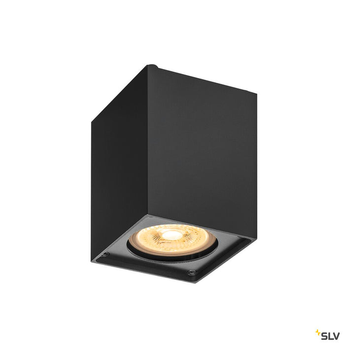 ALTRA DICE CL, Indoor surface-mounted wall and ceiling light, QPAR51, black