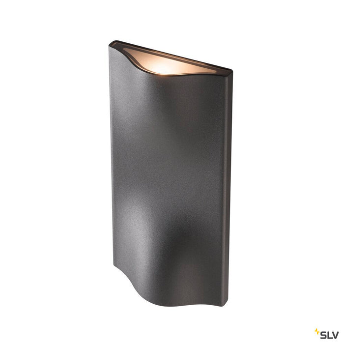 VILUA UP/DOWN WL Outdoor recessed wall light, anthracite, IP54 100°