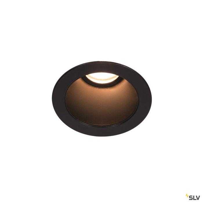 HORN MAGNA LED outdoor recessed ceiling light, black, 3000K, 25°
