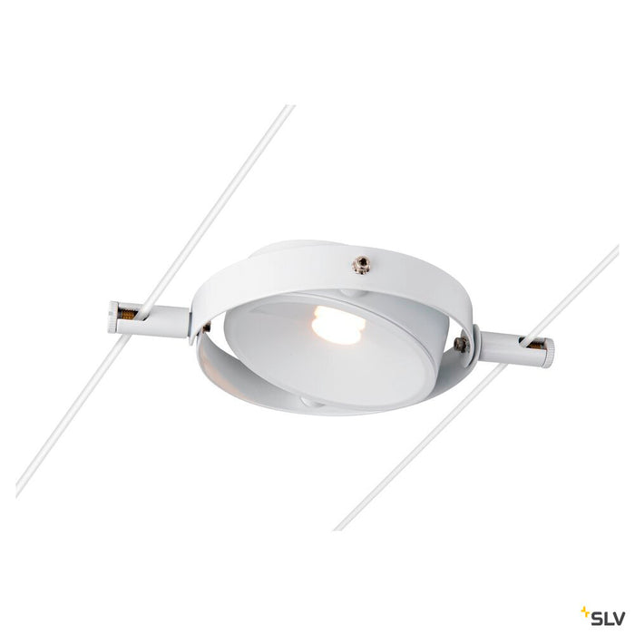 DURNO, cable luminaire for the TENSEO low voltage cable system, 2700K, white