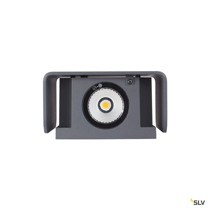 MANA OUT, Outdoor recessed wall light, anthracite, 3000K, IP65, dimmable
