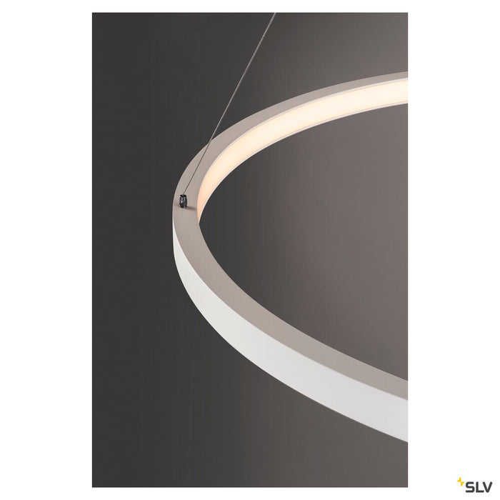 ONE 80 DALI, Indoor LED pendant, white, 3000/4000K